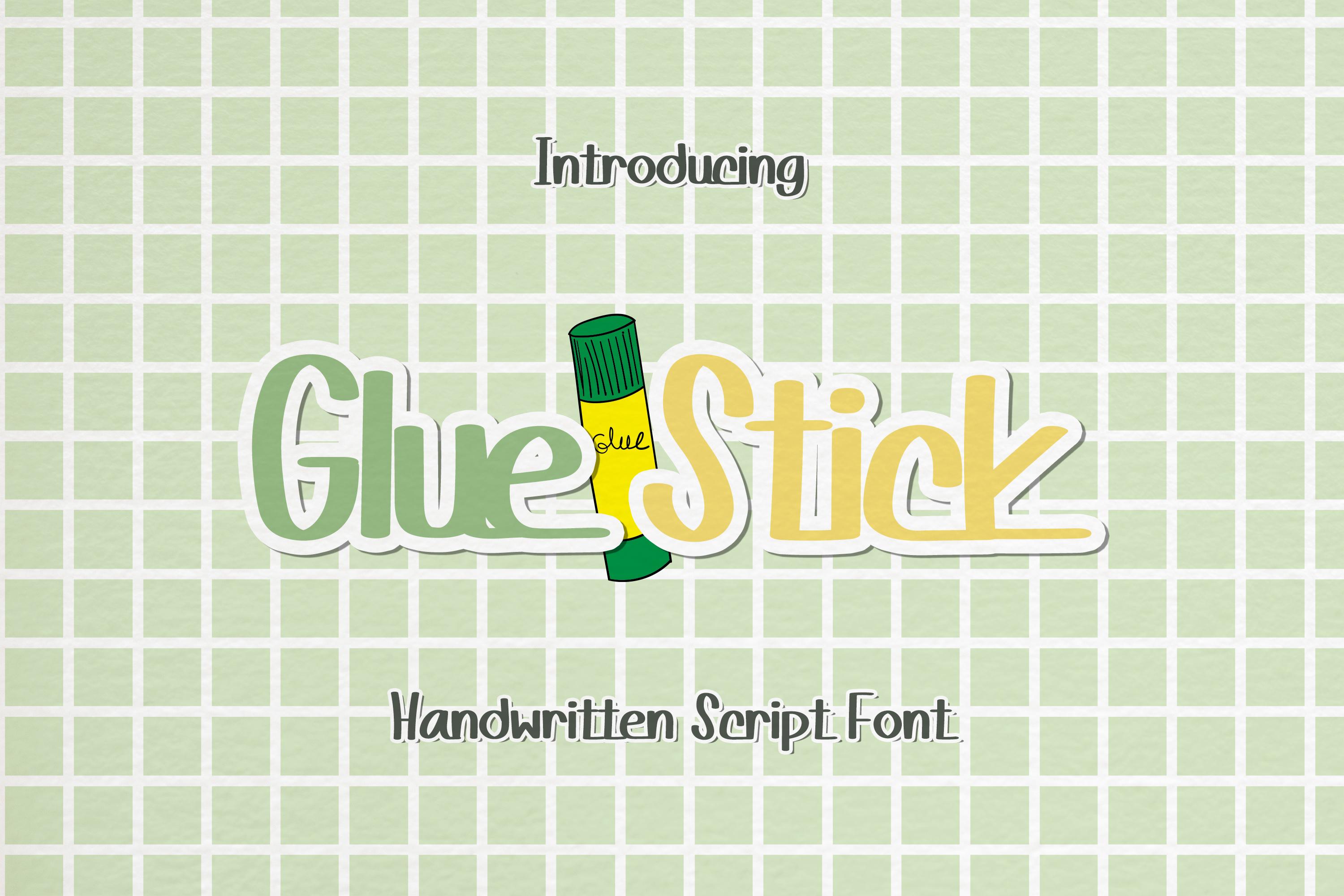 Glue Stick Font