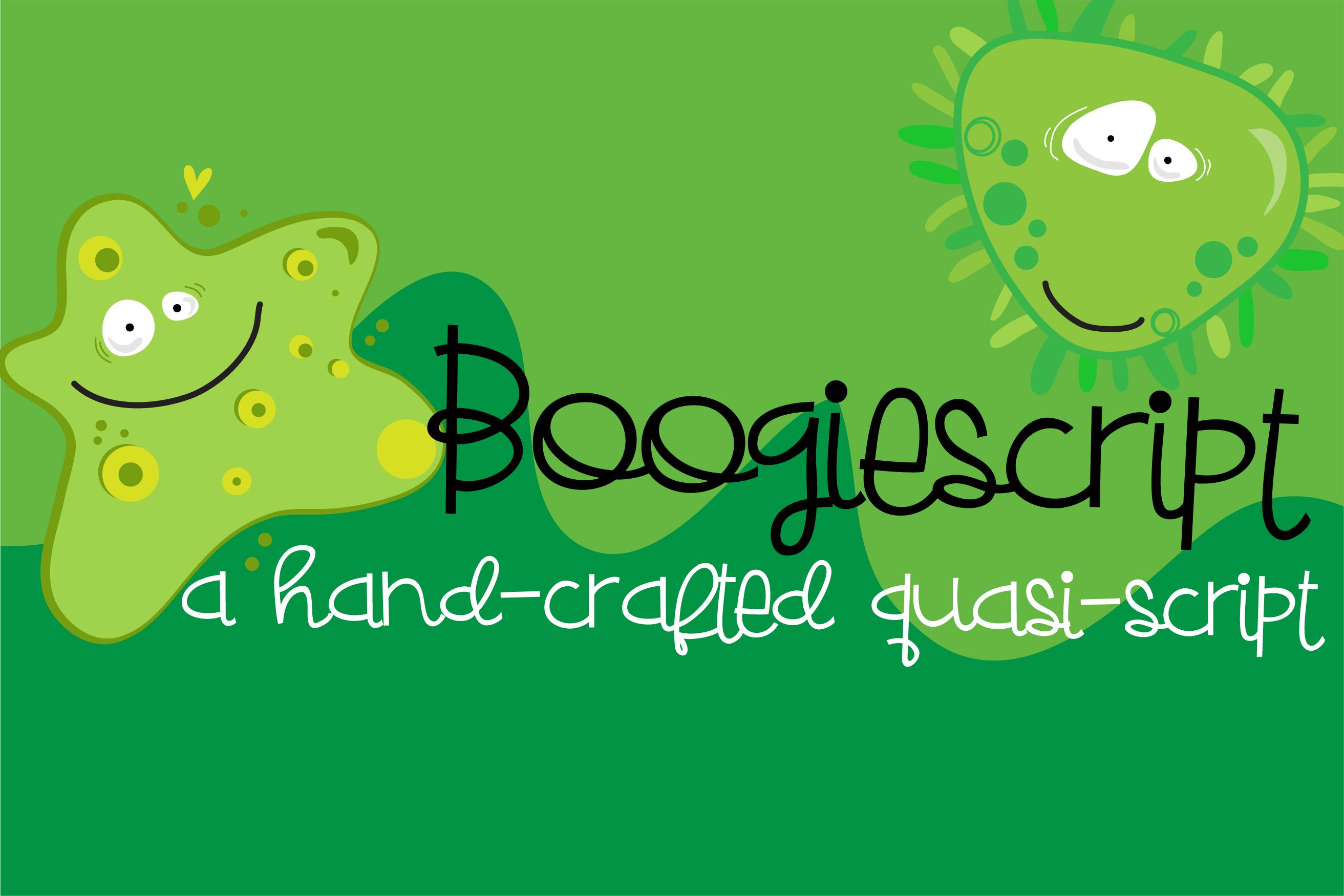 Boogiescript Font