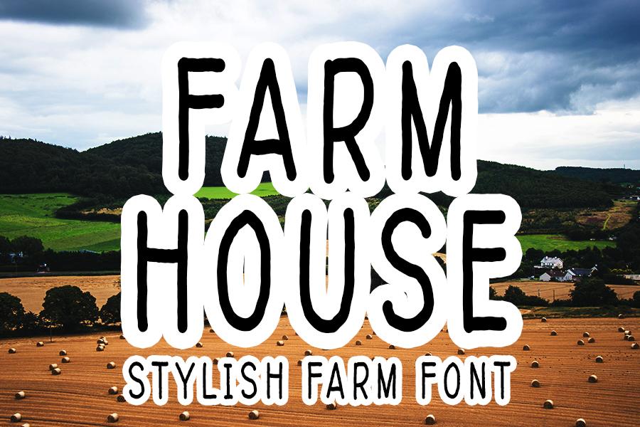 Farmhouse Font