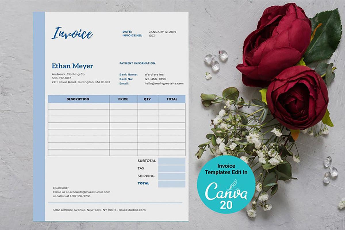 Digital Invoice Template