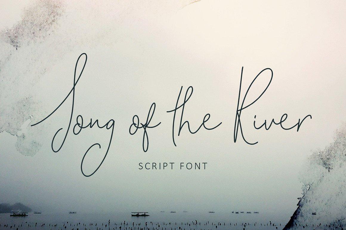 Song of the River Font