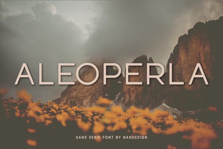 Aleoperla Font