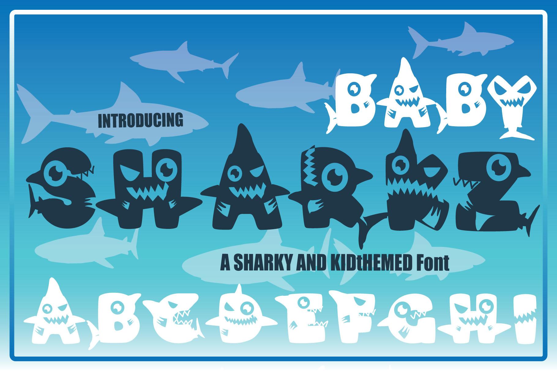 Baby Sharkz Font