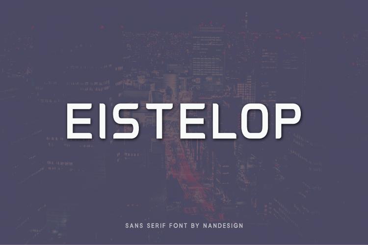 Eistelop Font