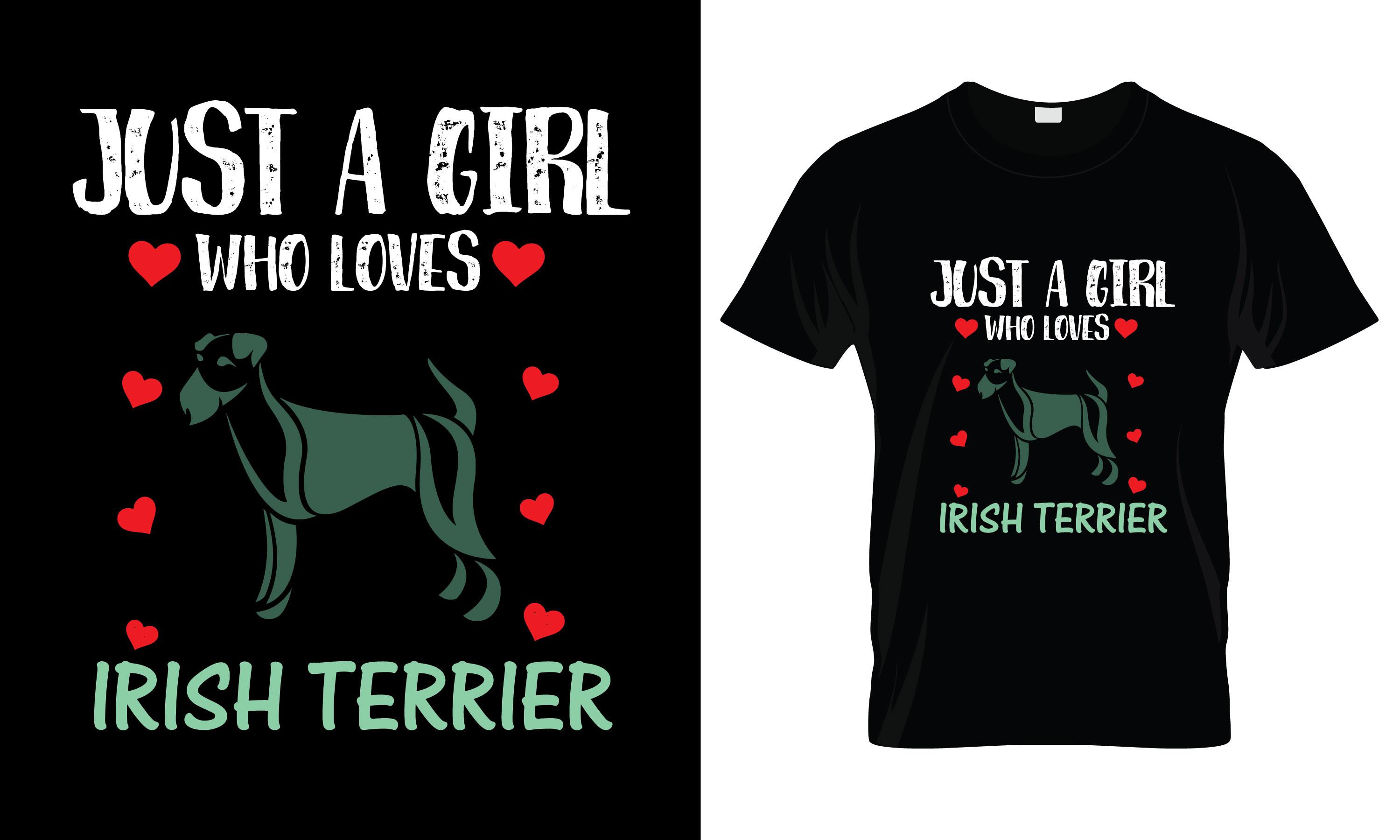 Just a Girl Who Loves Irish T-Shirt