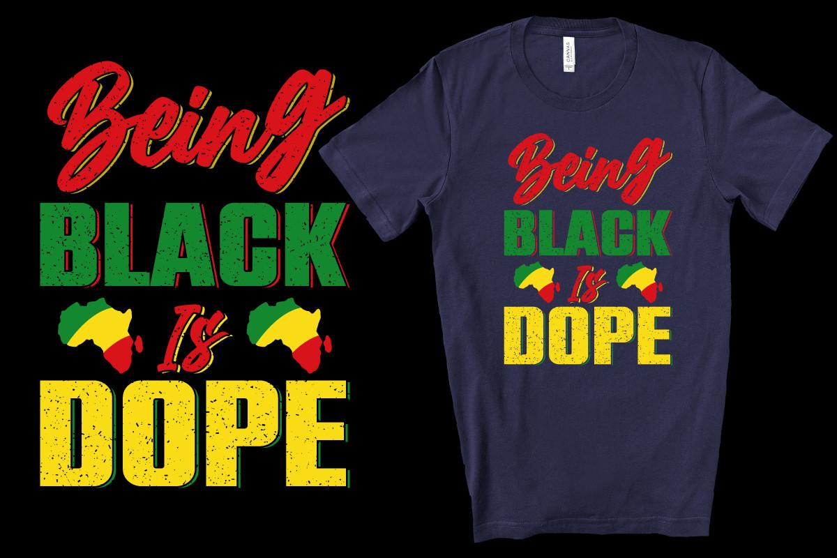 Black History T-Shirt Design