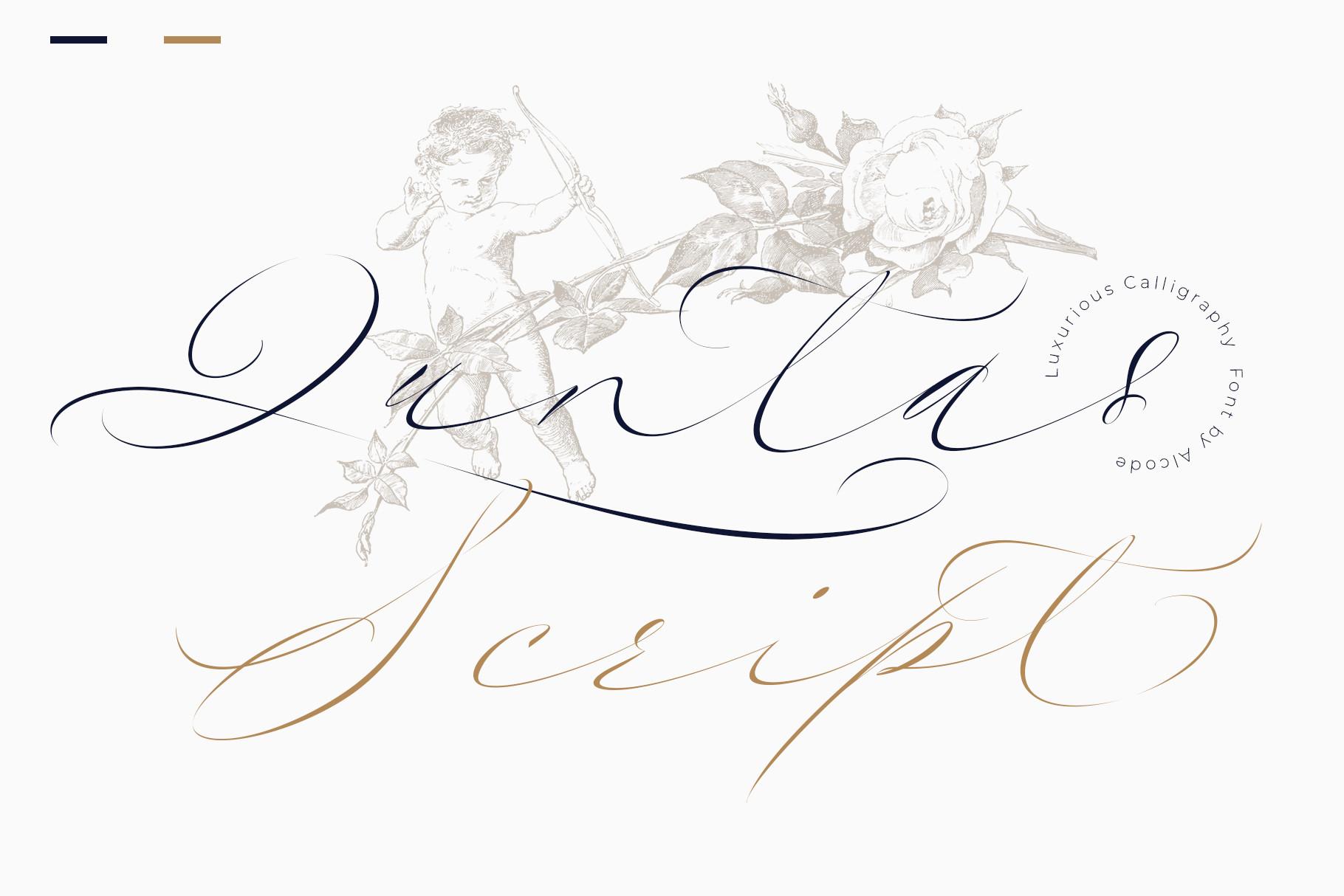 Quntas Script Font