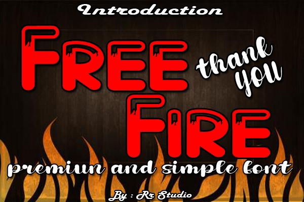 Free Fire Font