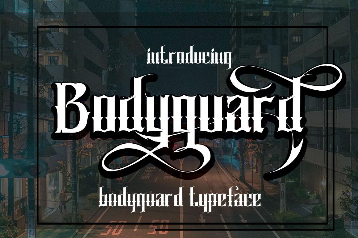 Bodyguard Font