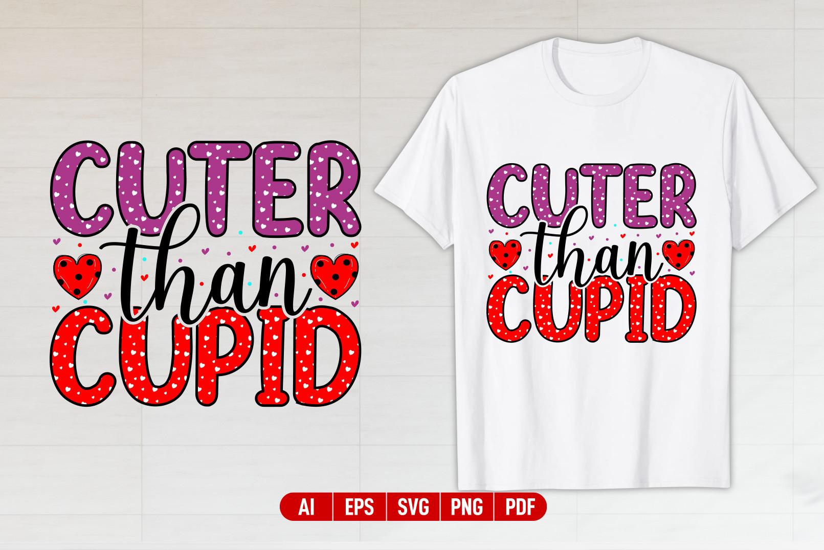 Cupid Valentine's Day T-shirt Design