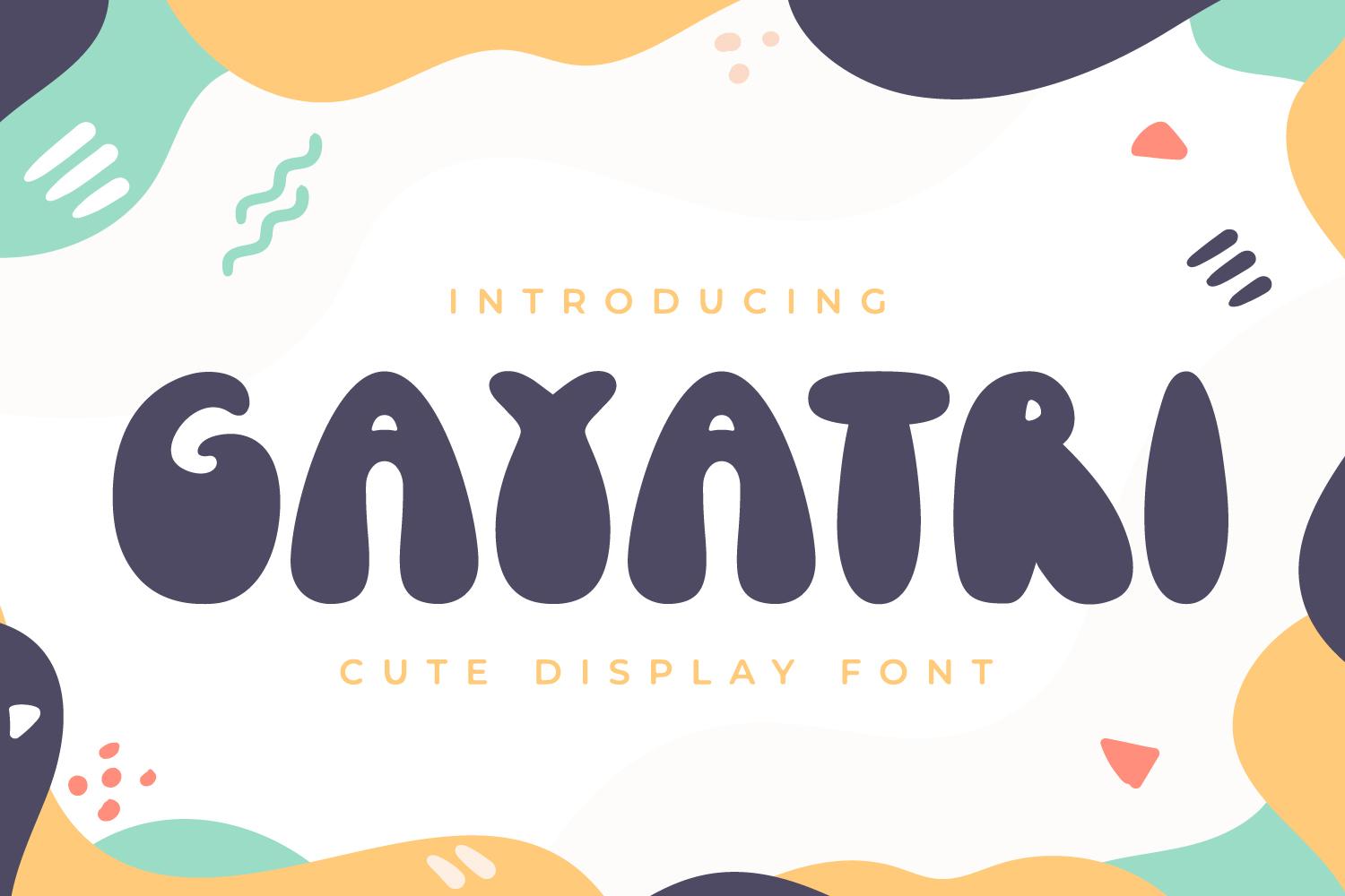 Gayatri Font