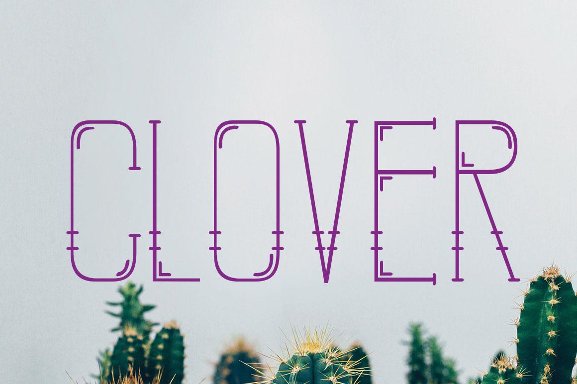 Clover Font