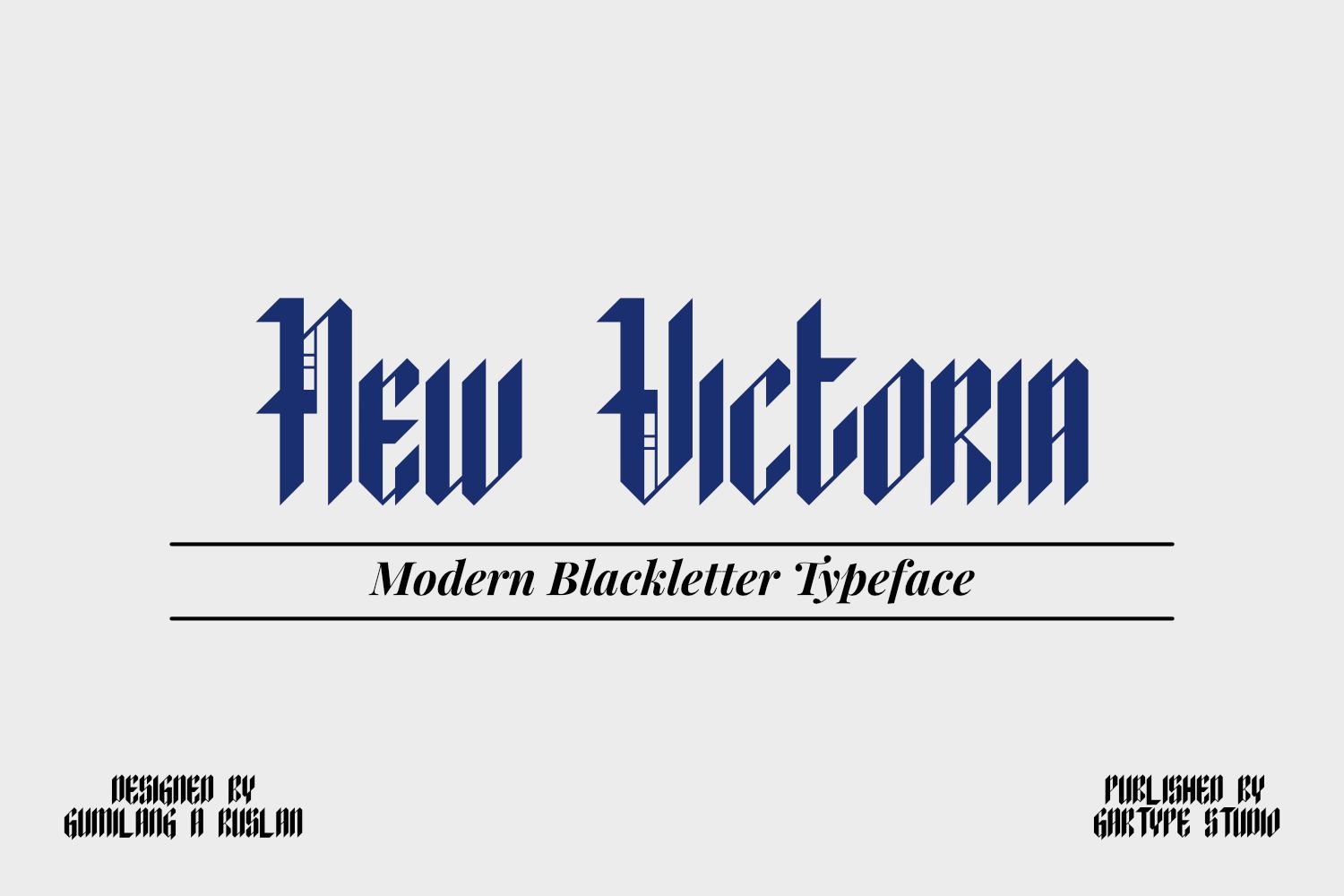 New Victoria Font