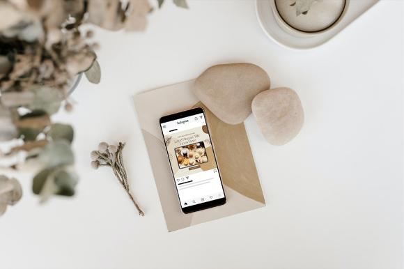 Boho Instagram Post Canva Template