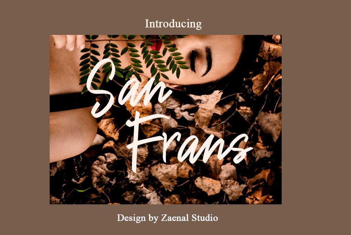 San Frans Font