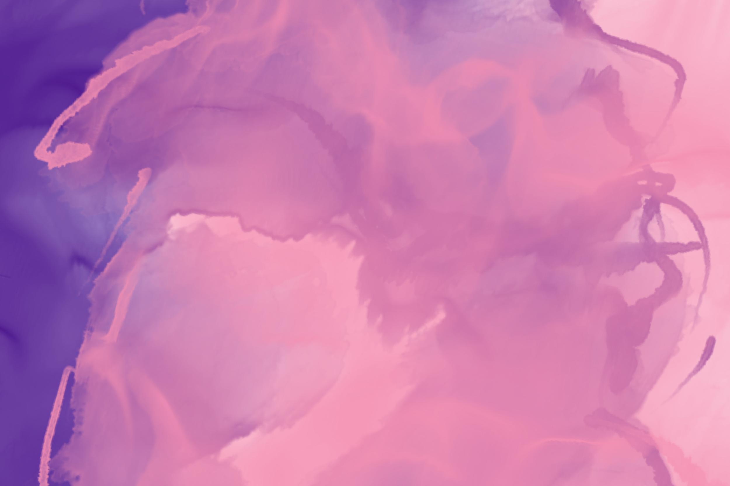 Watercolor Stains Wedding