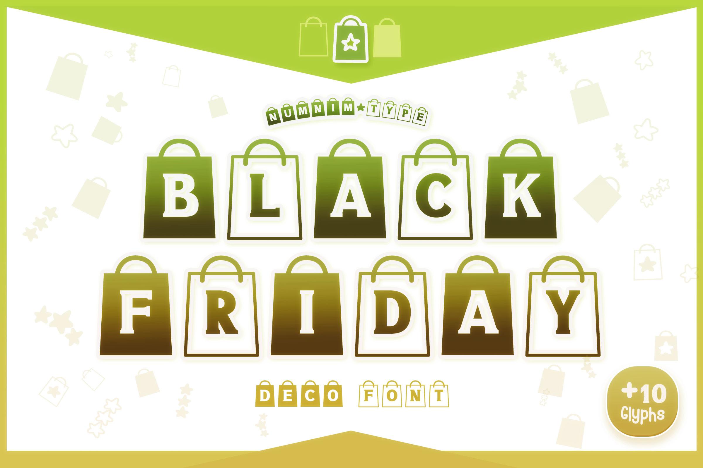 Black Friday Font