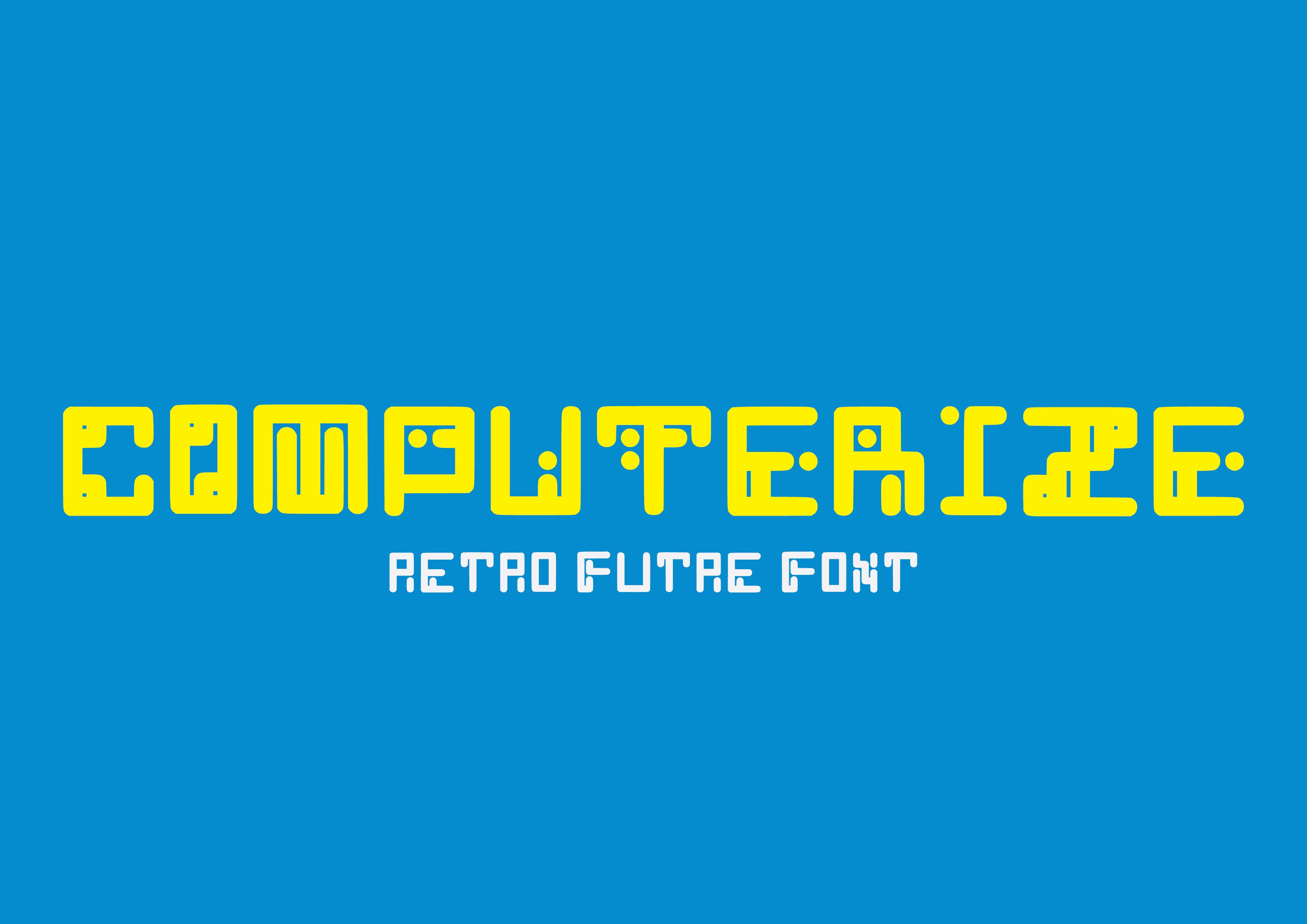 Computerize Font