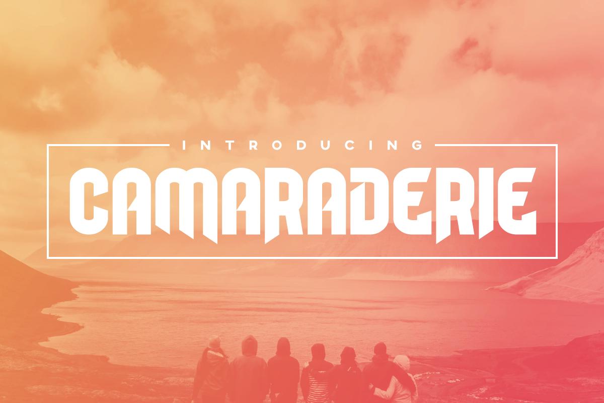 Camaraderie Font