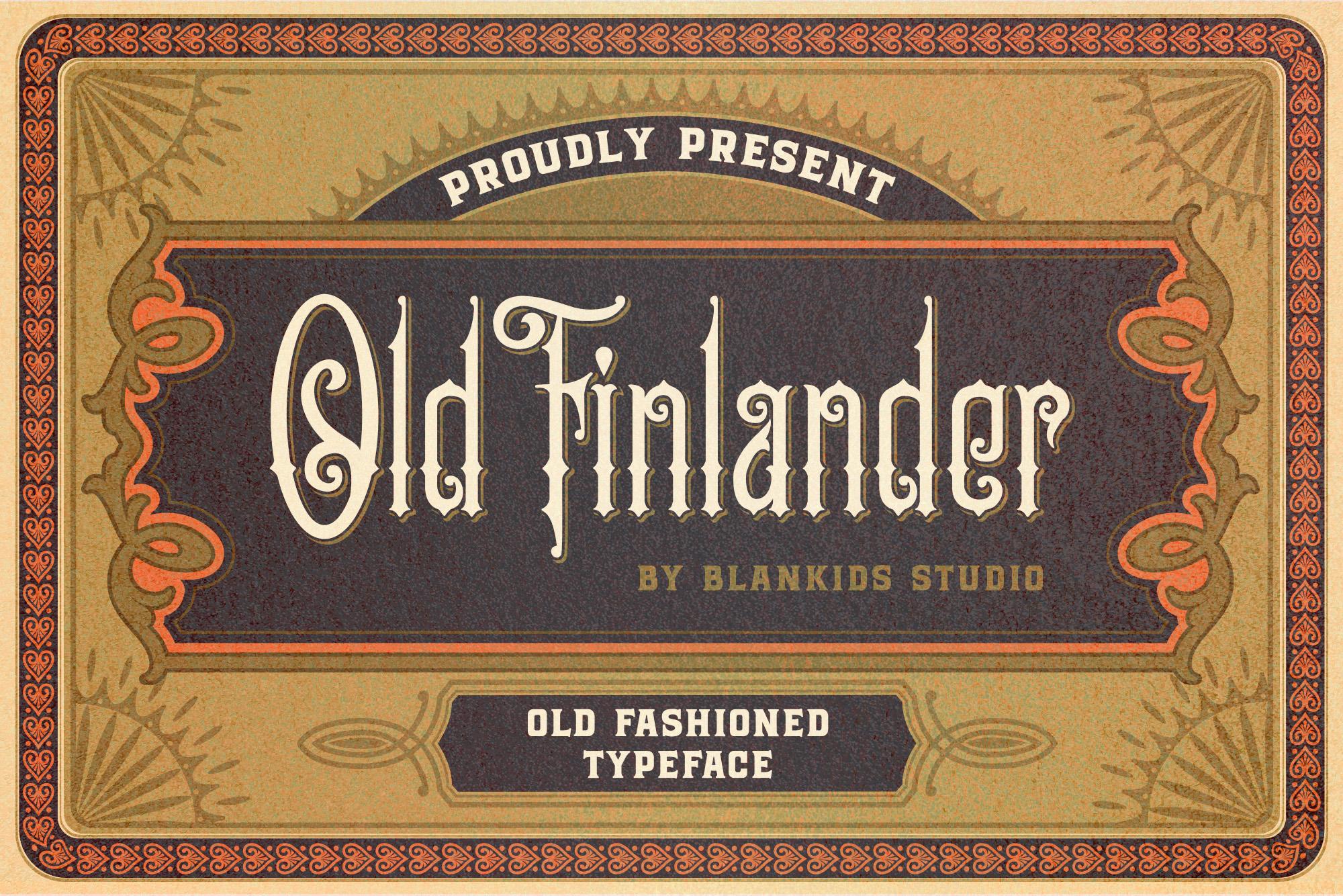 Old Finlander Font