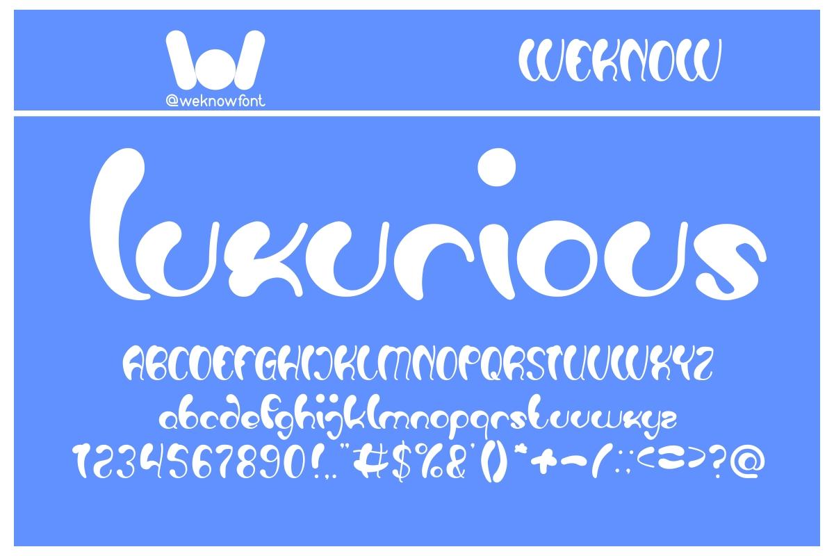 Luxurious  Font