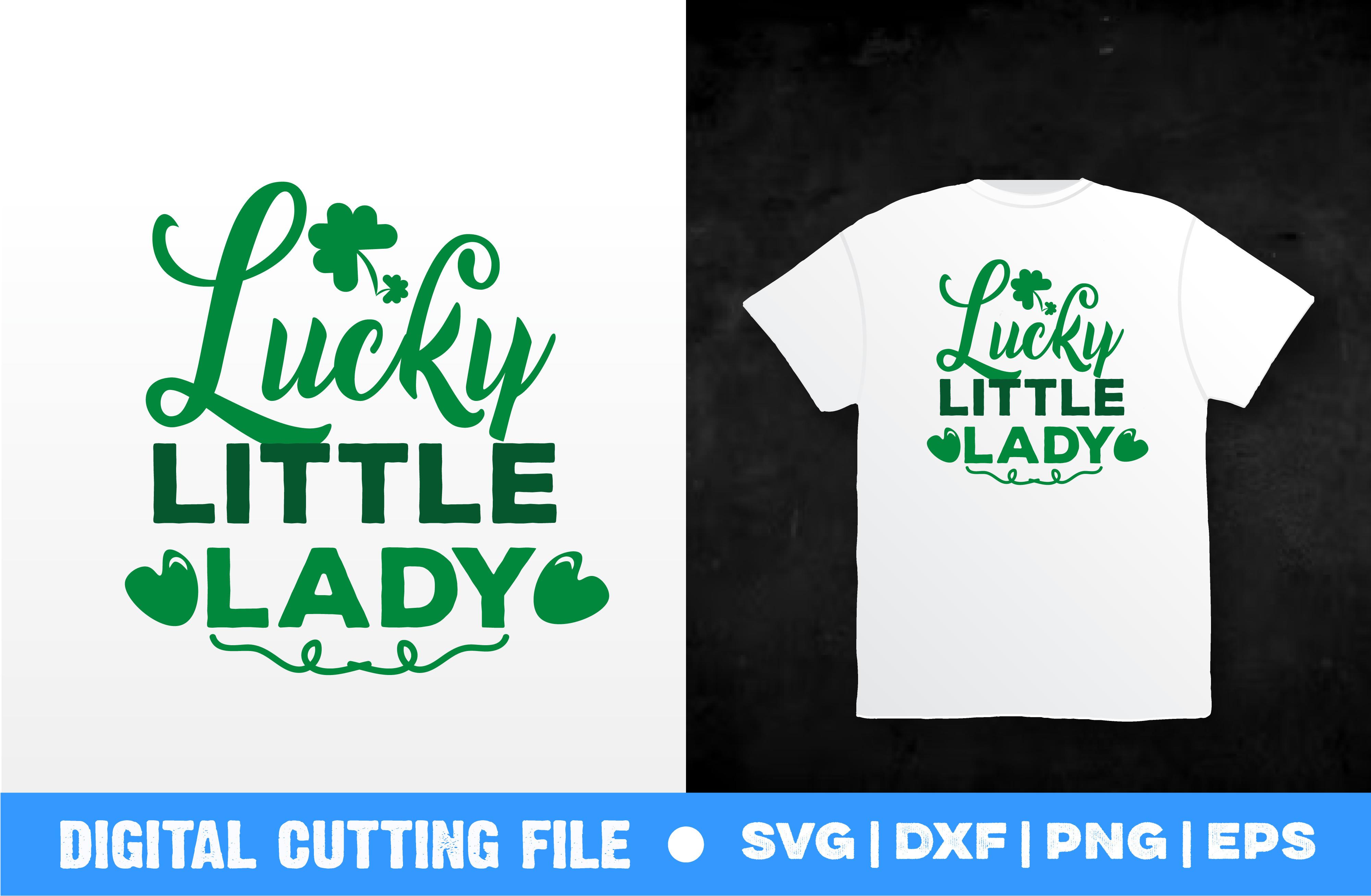 Lucky Little Lady Svg