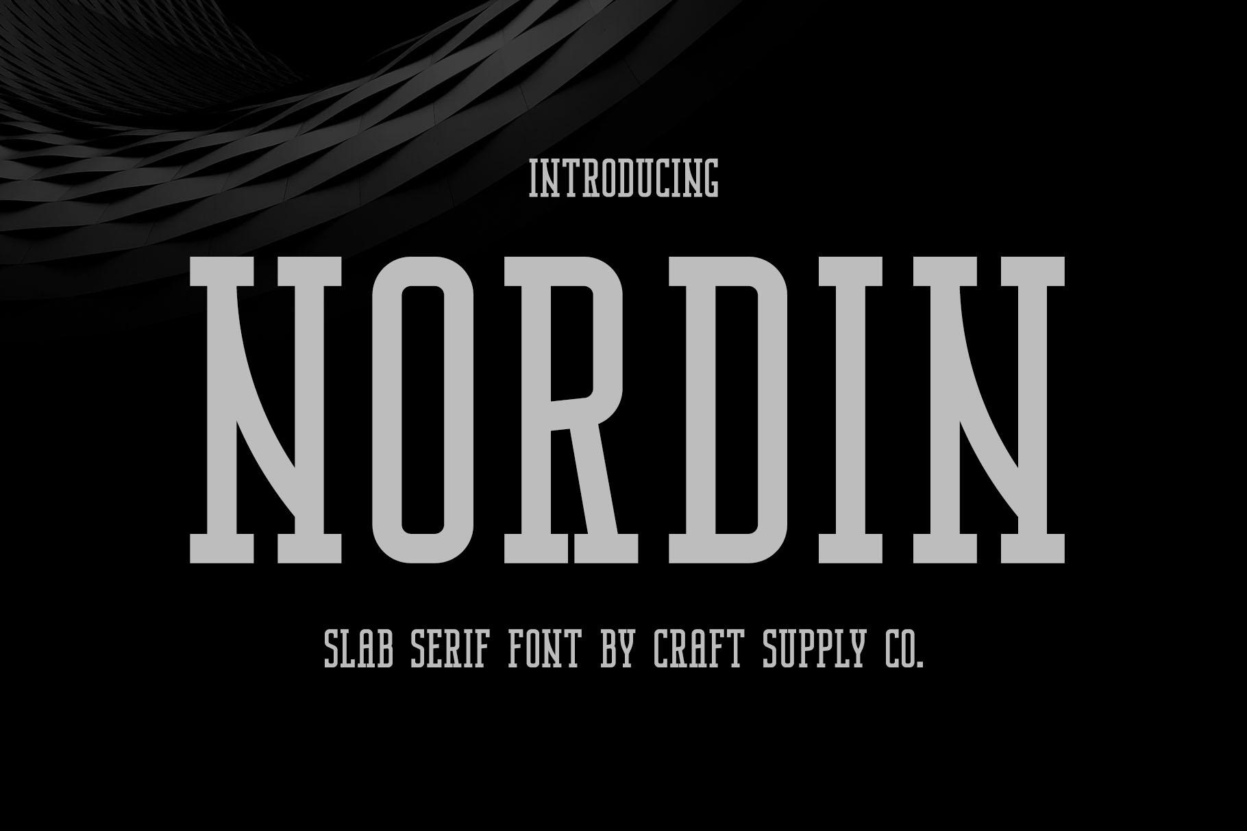 Nordin Font