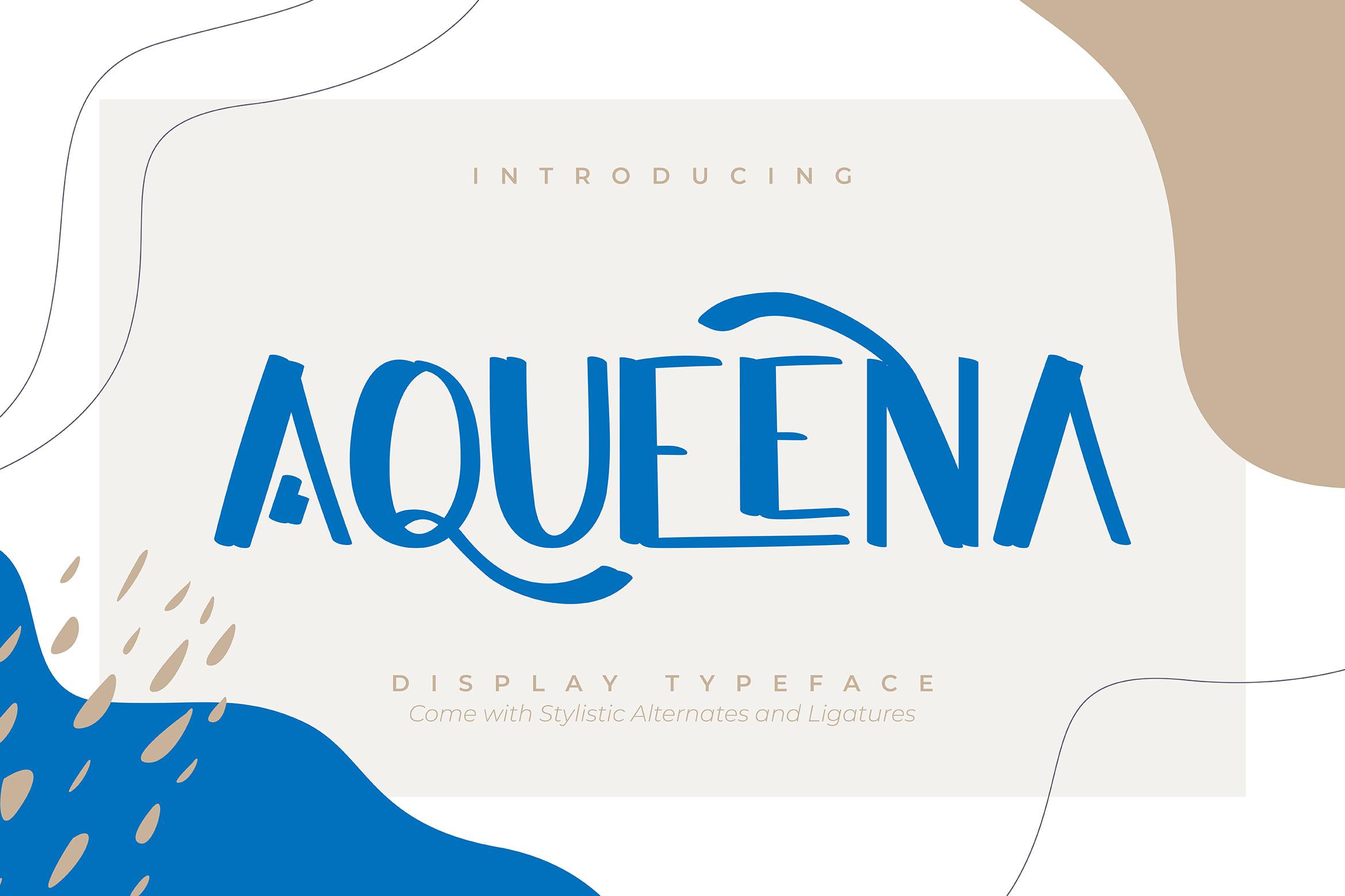 Aqueena Font
