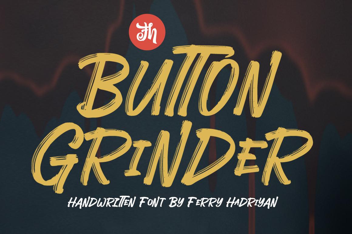 Button Grinder Font