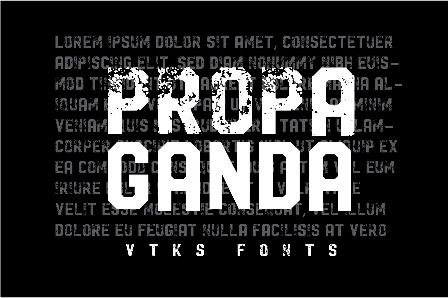 Propaganda Font