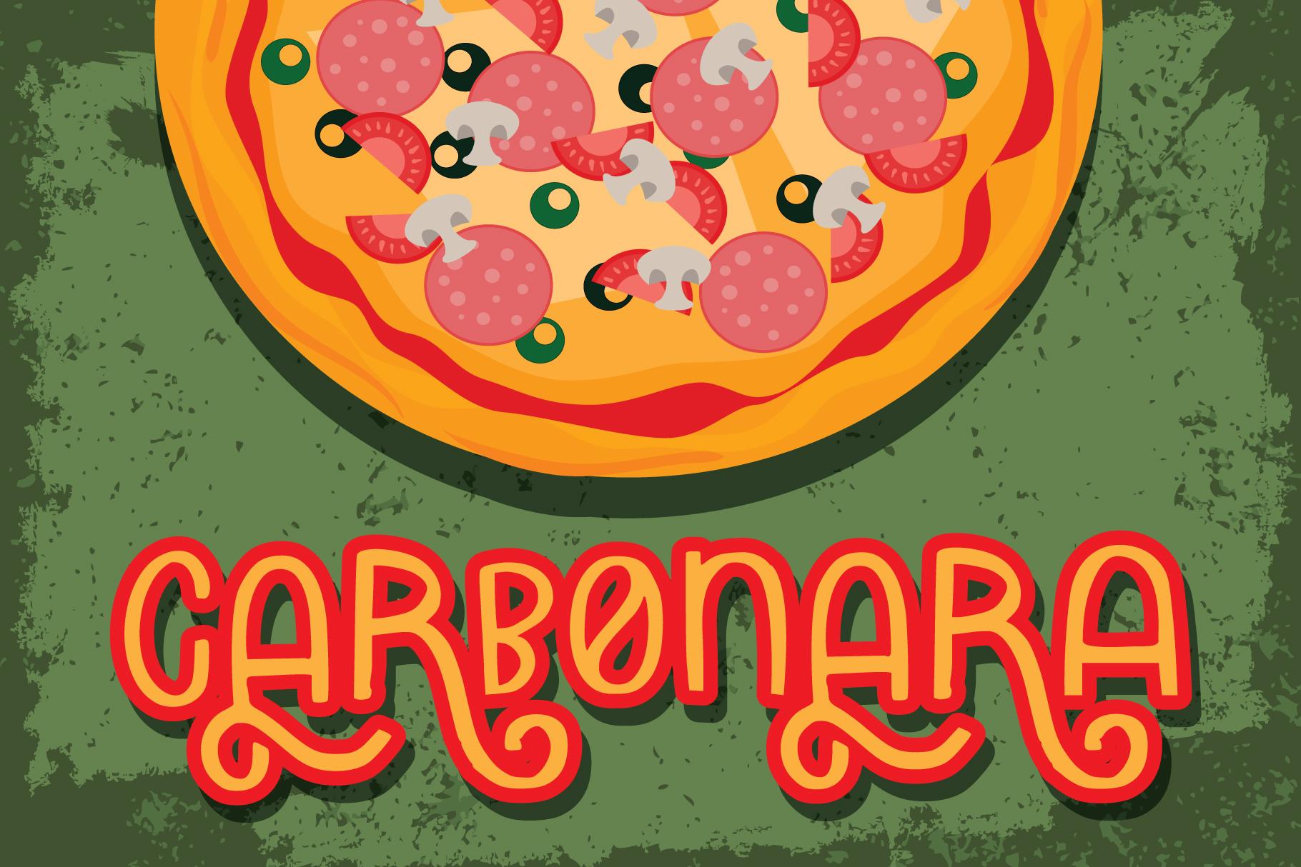 Carbonara Font