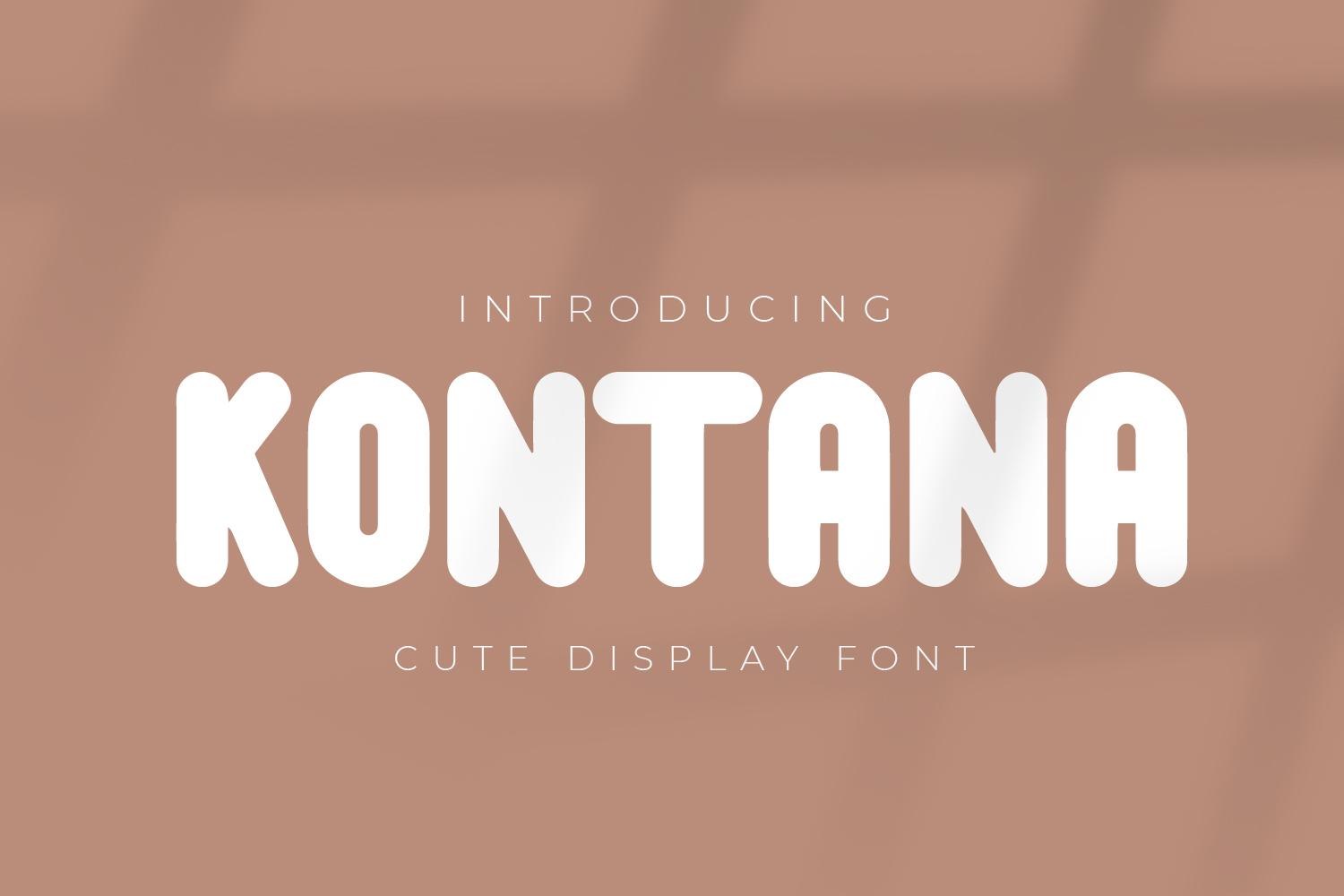 Kontana Font