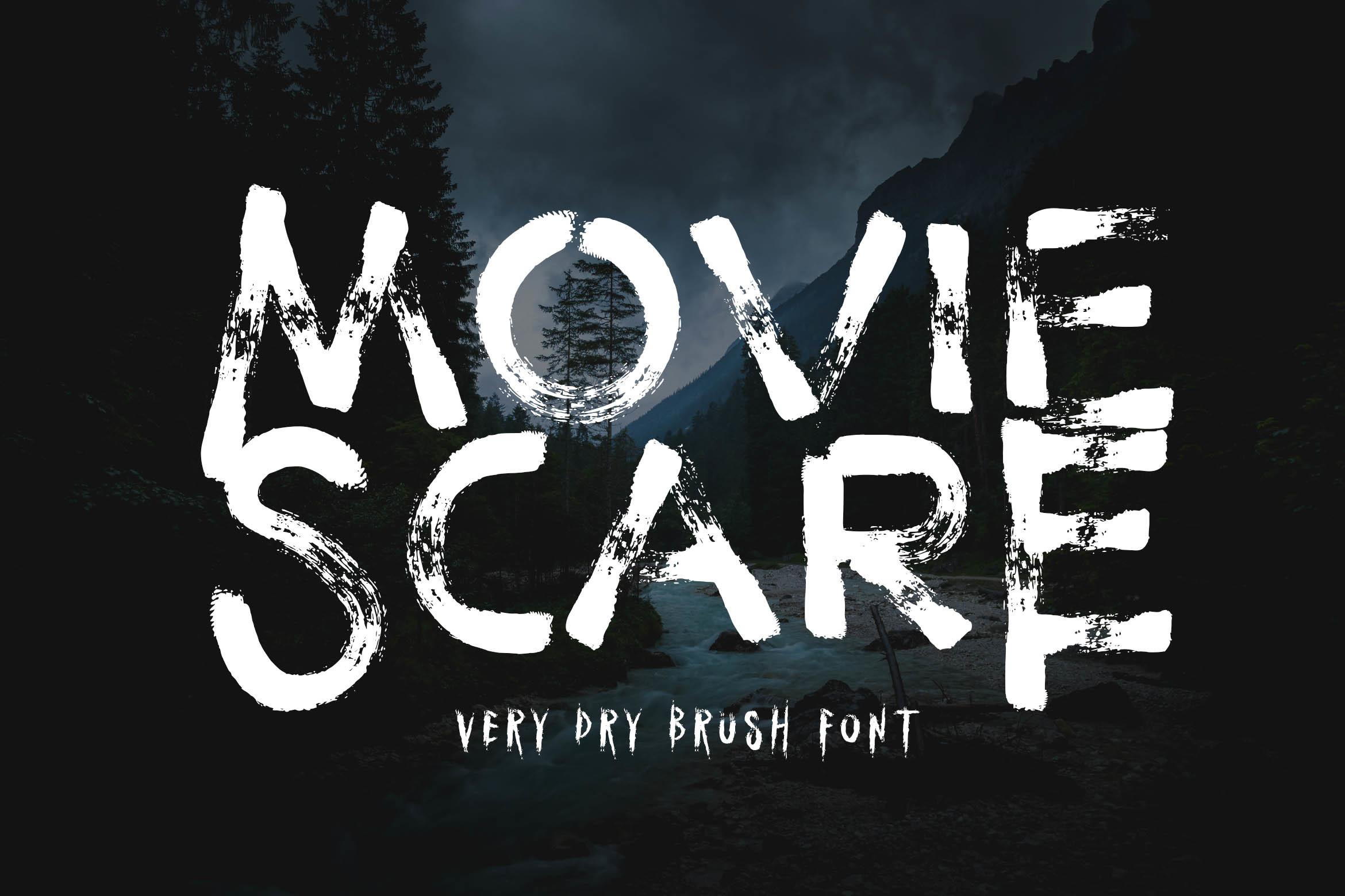 Movie Scare Font