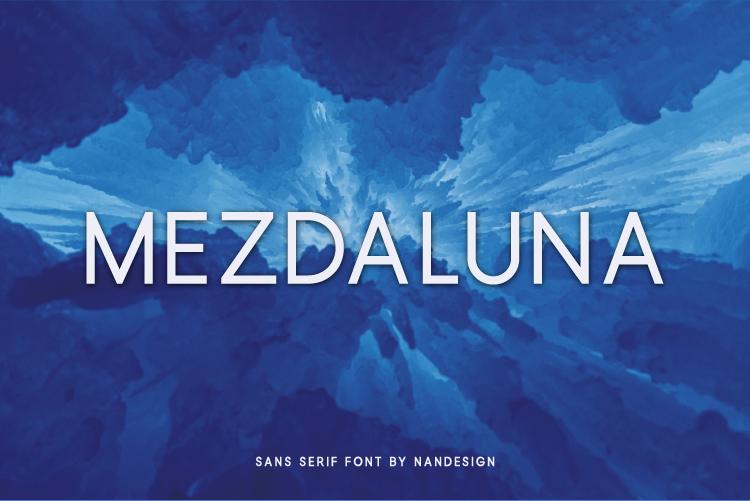 Mezdaluna Font