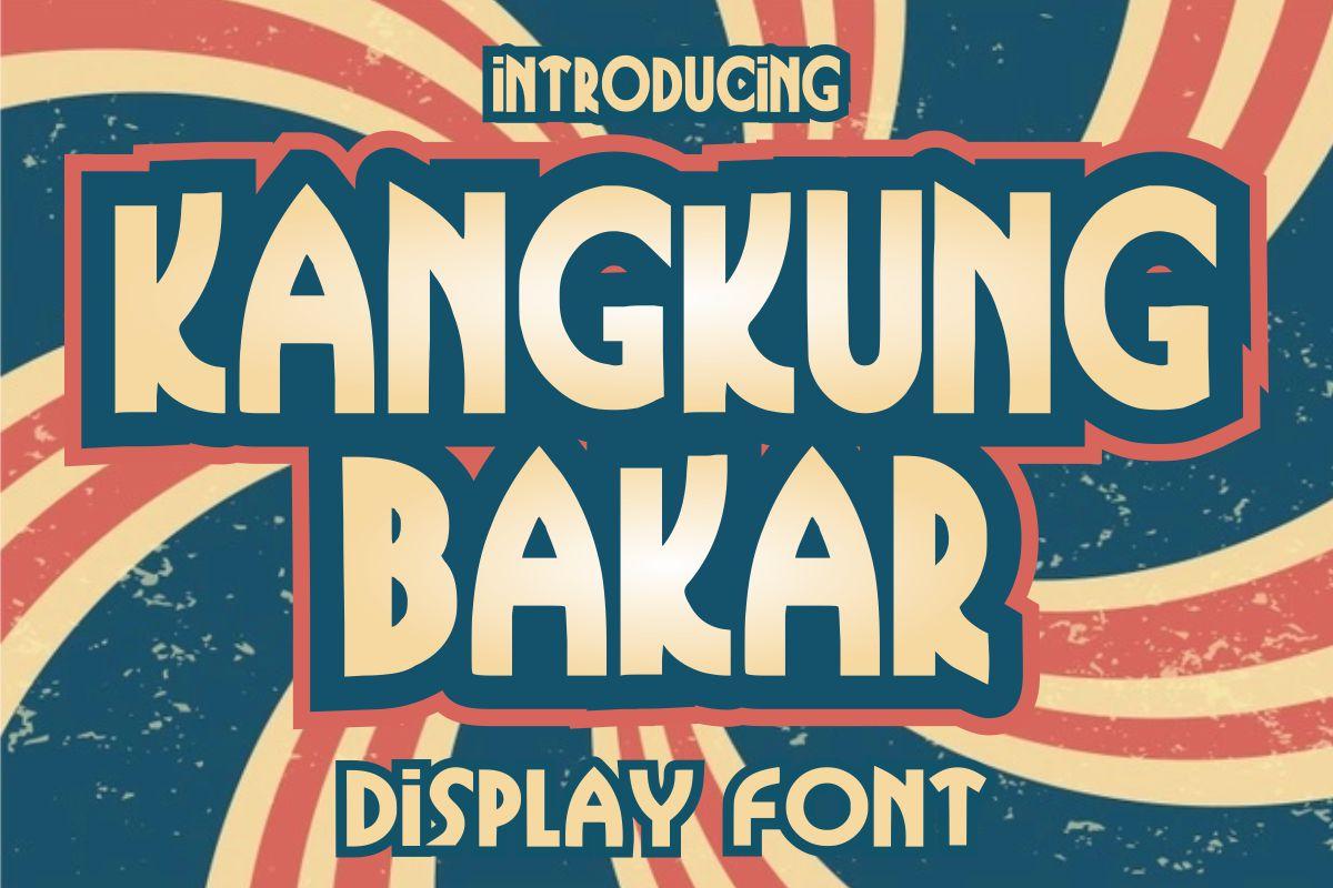 Kangkung Bakar Font