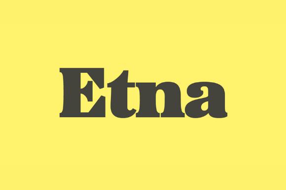 Etna Font