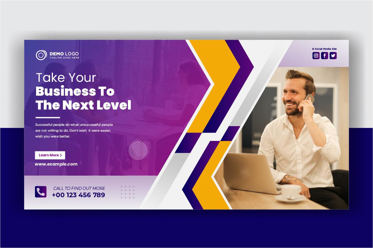 Business Conference Web Banner Design