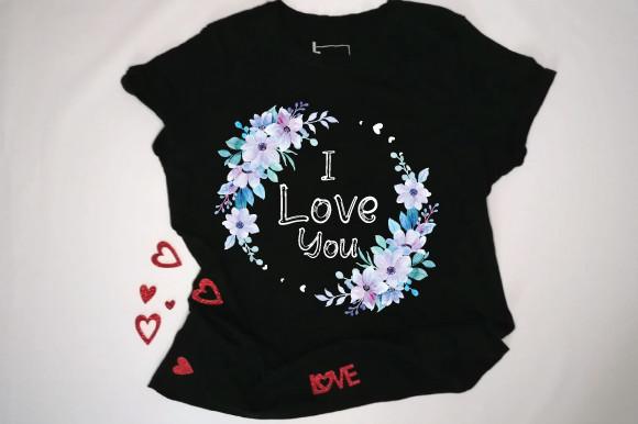 I Love You Design for Valentine's Day