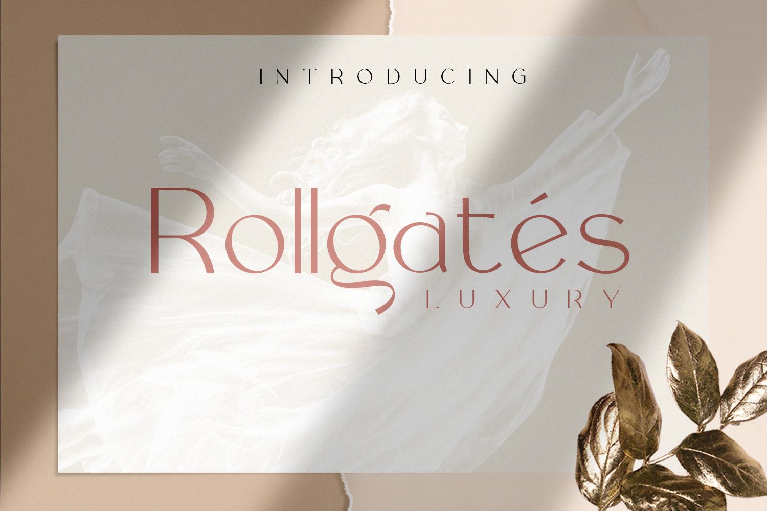 Rollgates Font