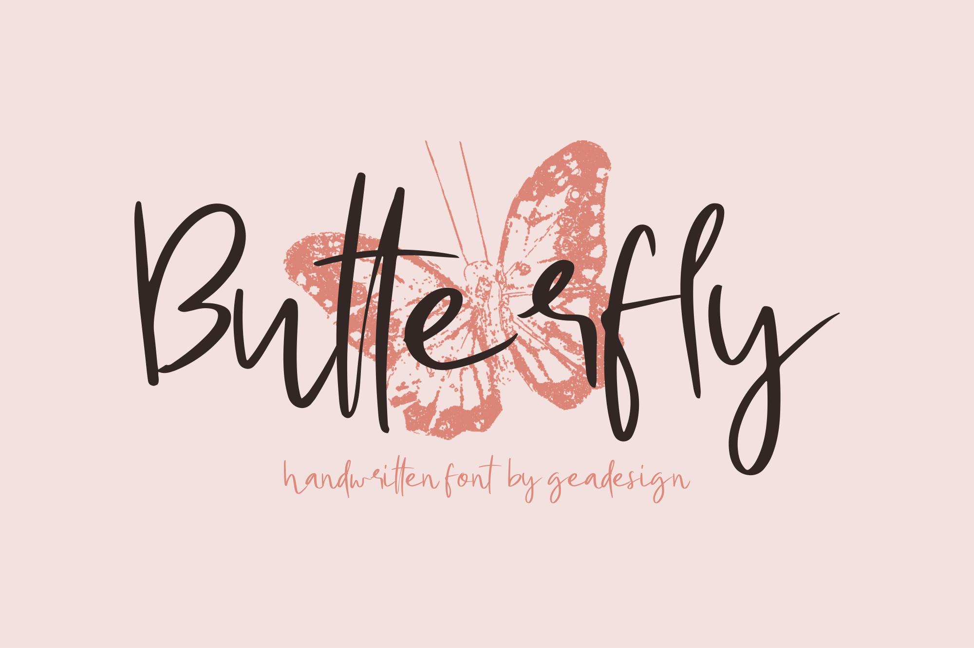 Butterfly Font