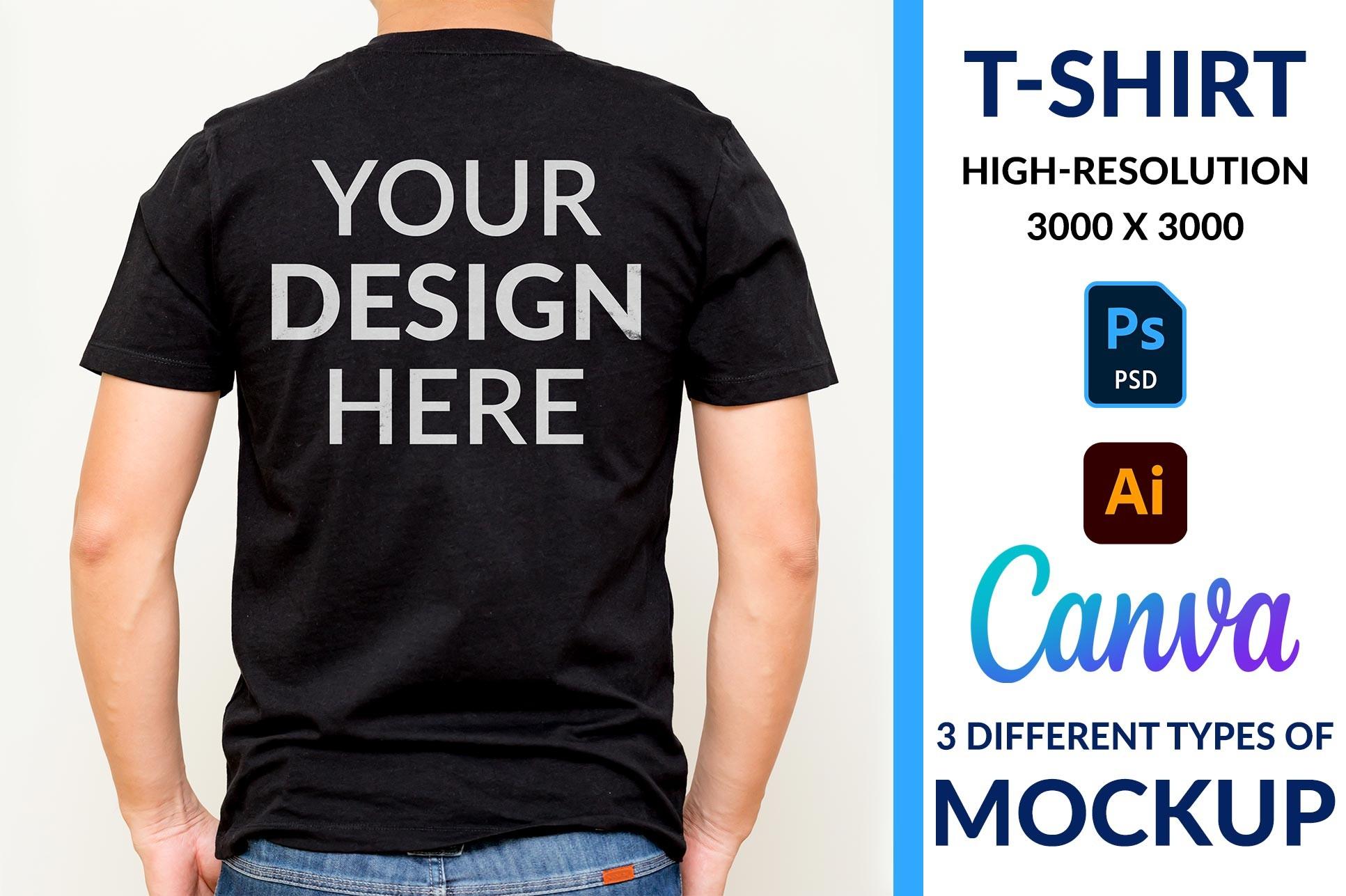 Backside T-Shirt Mockup