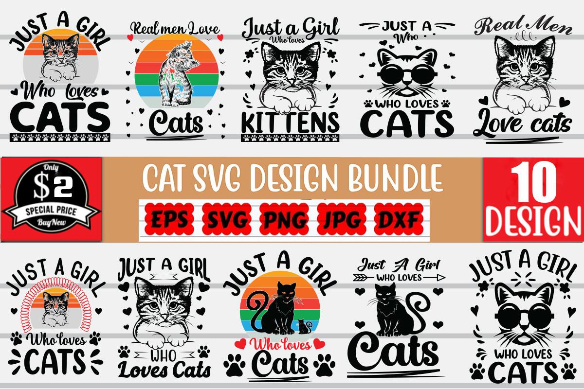 Cat Svg Bundle Cat Mom Svg Cat Sayings