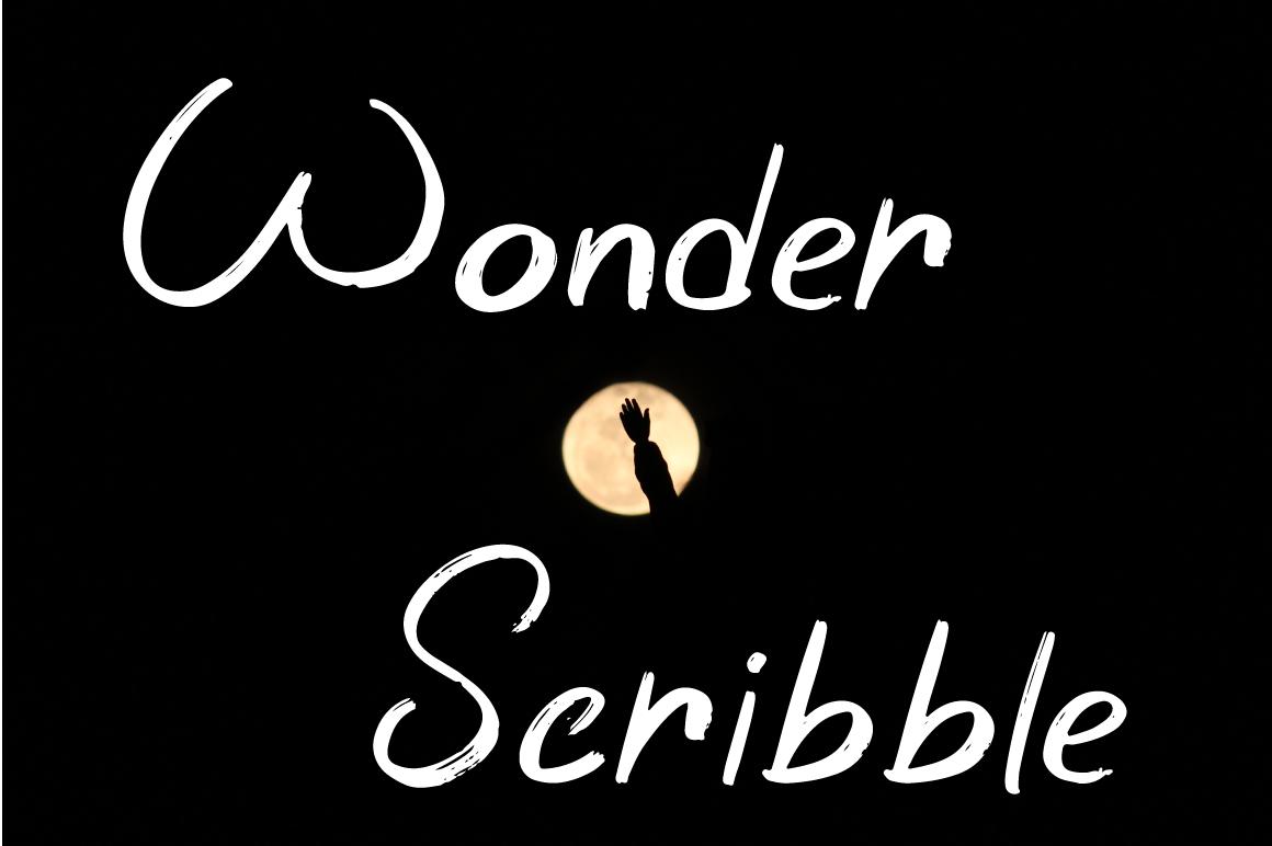 Wonder Scribble Font