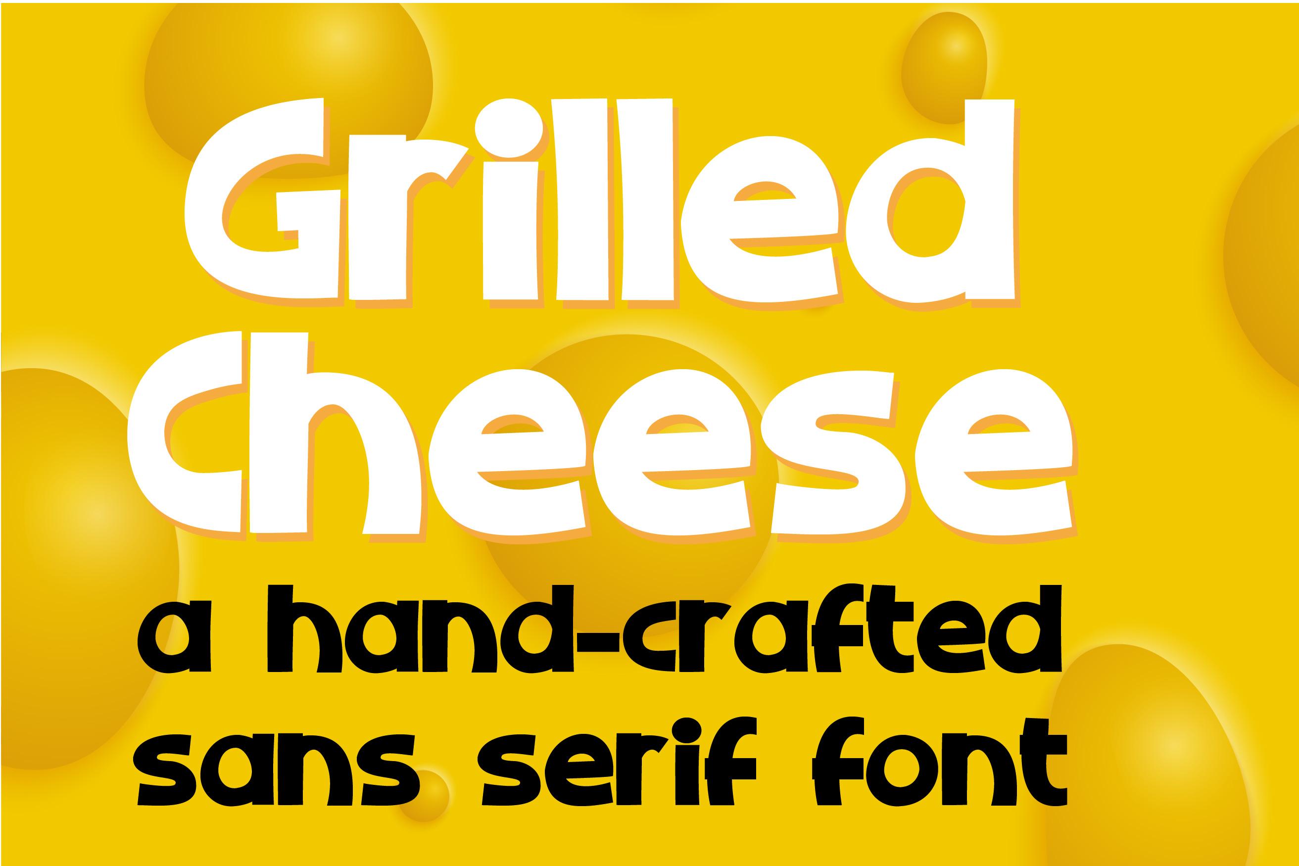 ZP Grilled Cheese Font
