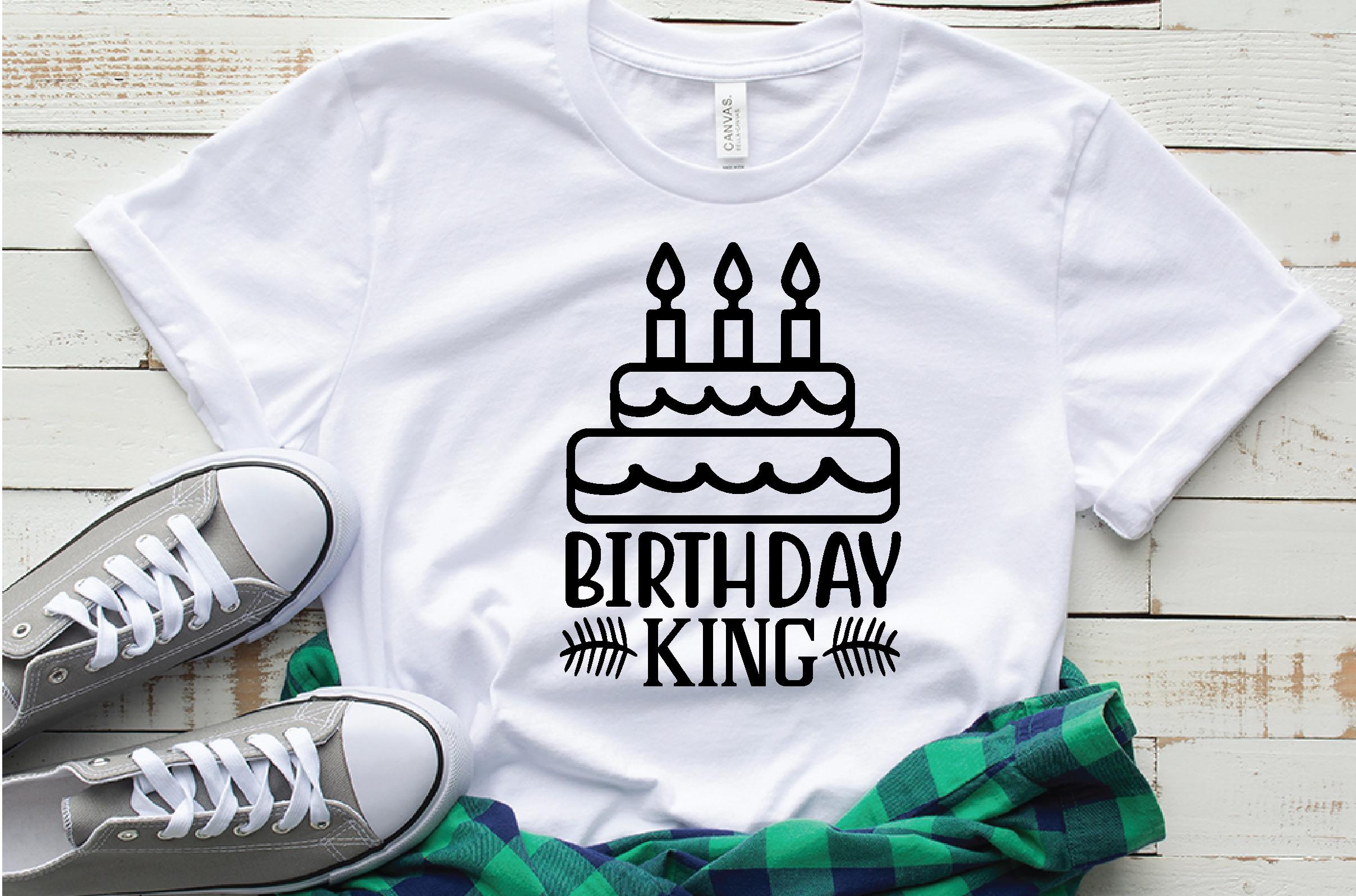 Birthday King SVG
