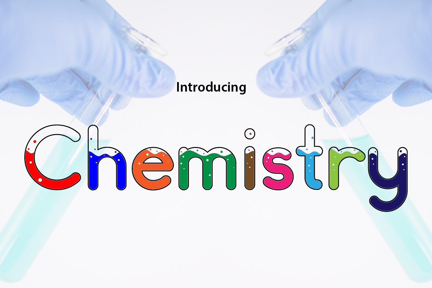 Chemistry Font