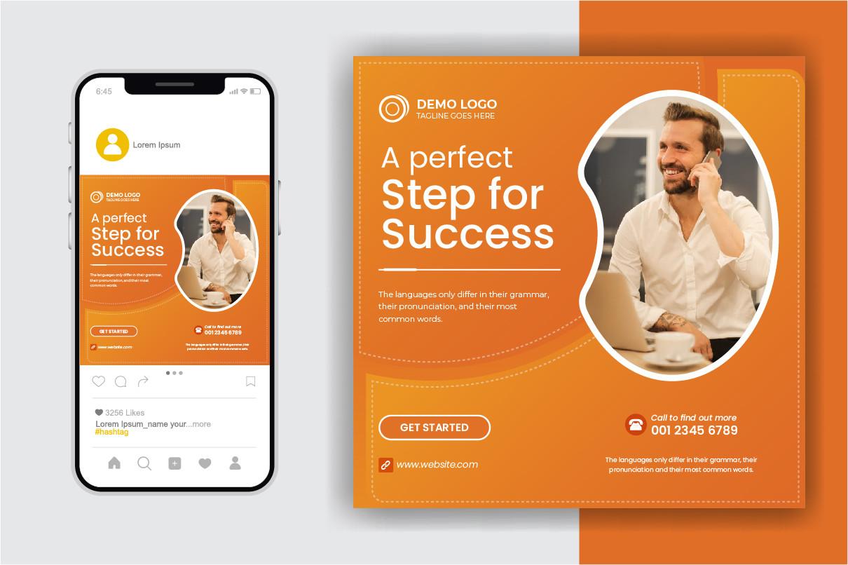 Business Social Media Post Design Ads