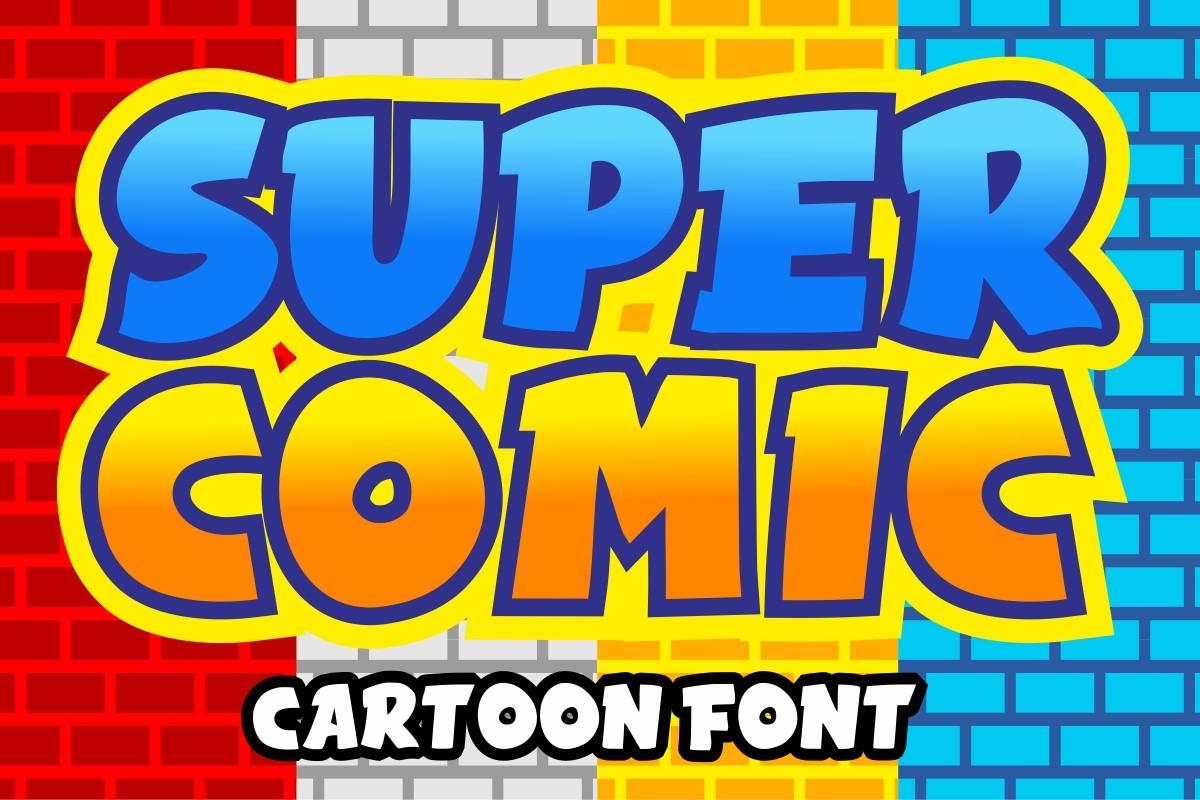 Super Comic Font