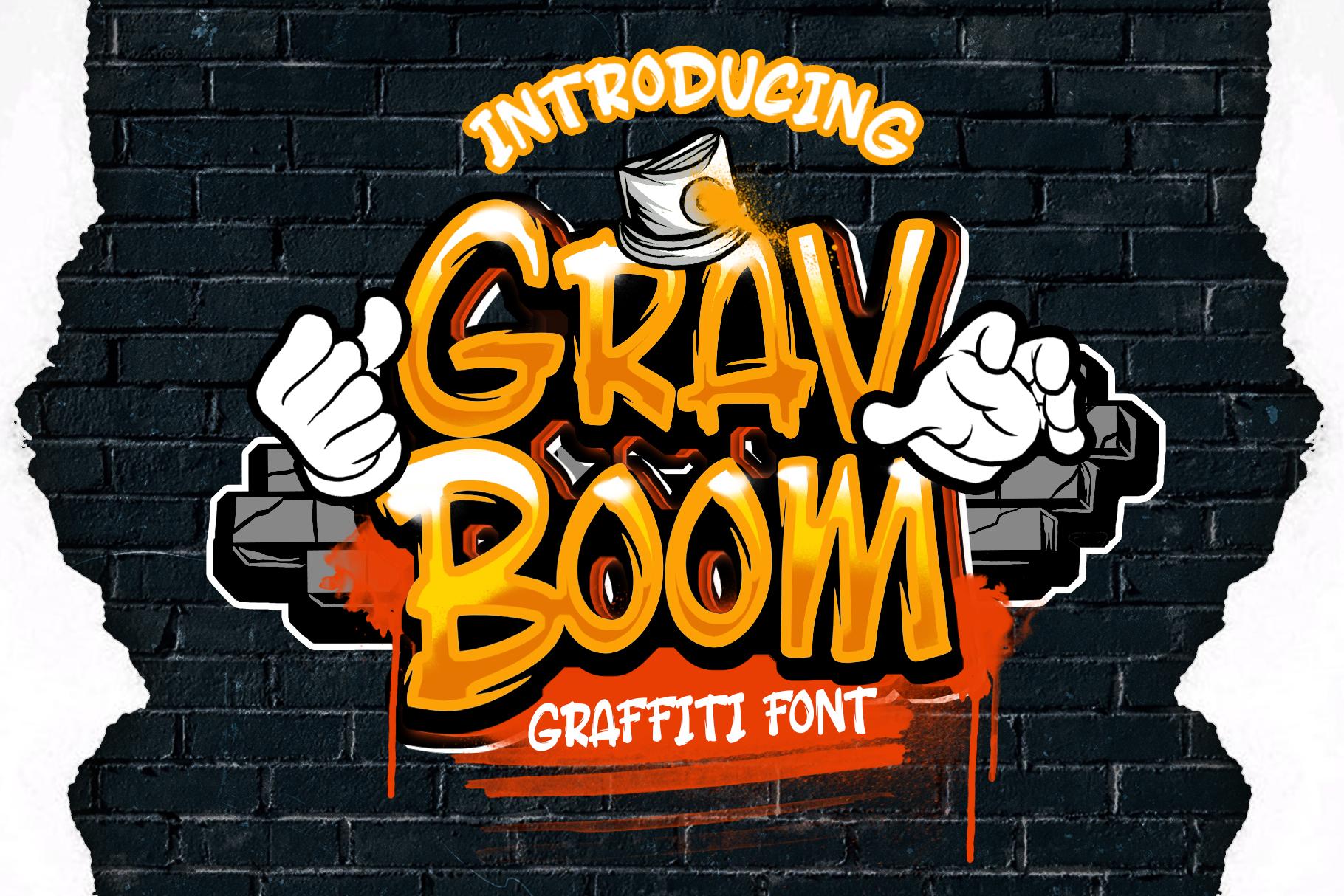 Grav Boom Font