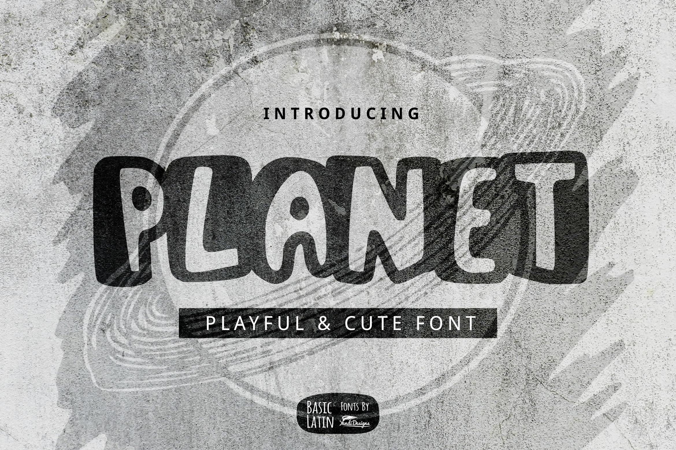 Planet Font